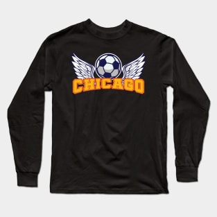 Chicago Soccer Long Sleeve T-Shirt